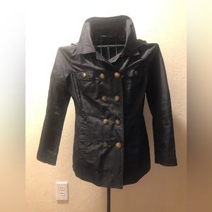 Hurley Womens Waterproof Rain Jacket/Trench Coat Size XL.